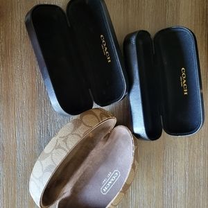 All 3 Coach Sunglass Cases